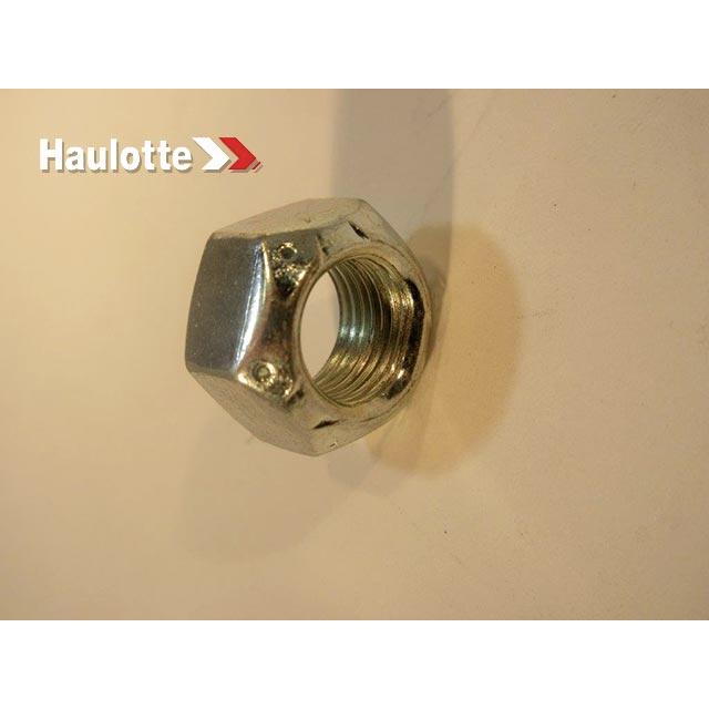 Haulotte Part # 0090-1003 - Nut-lock- 1/2-20 -hex-metal