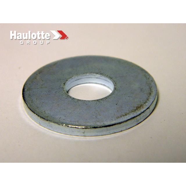 Haulotte Part # 0096-0076 - Washer-Flat-M12-Large 37mm O.D. x 13mm I.D.-Zinc Plate