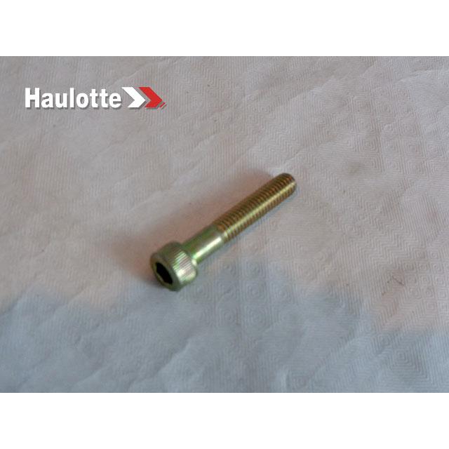 Haulotte Part # 0096-0161 - Screw- SHCS- M6 x 35mm Zinc Yellow-Socket Head
