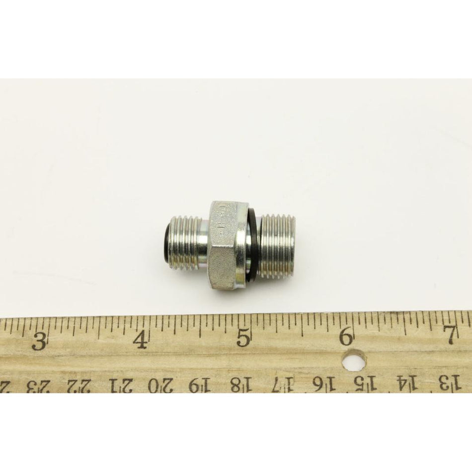 Genie Part # 04.0607.0114. 04.0607.0114GT - NIPPLE 3/8 BSP X 9/16-18 ORFS