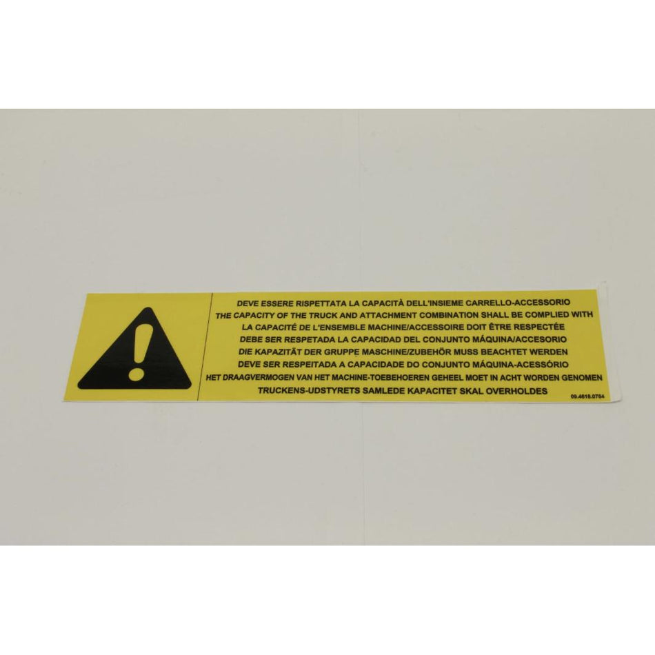 Genie Part # 09.4618.0784. 09.4618.0784GT - DECAL COMBINATION THE TRUCK AND ATTACHM.