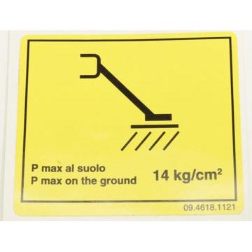 Genie Part # 09.4618.1121. 09.4618.1121GT - DECAL