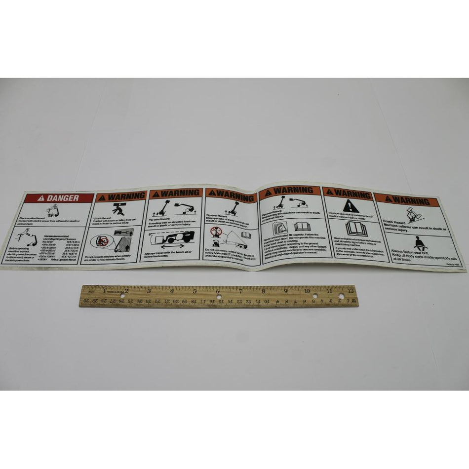 Genie Part # 09.4618.1622. 09.4618.1622GT - DECAL KIT.WARNINGS
