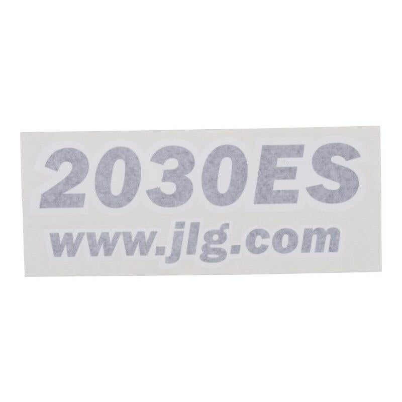 JLG Part # 1001099920 - DECAL. 2030ES MODEL DESIG.