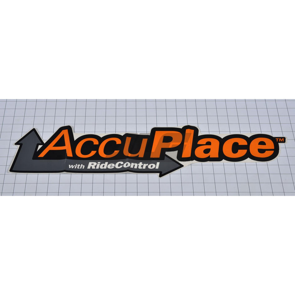 JLG Part # 1001102385 - DECAL. ACCUPLACE. BOOM