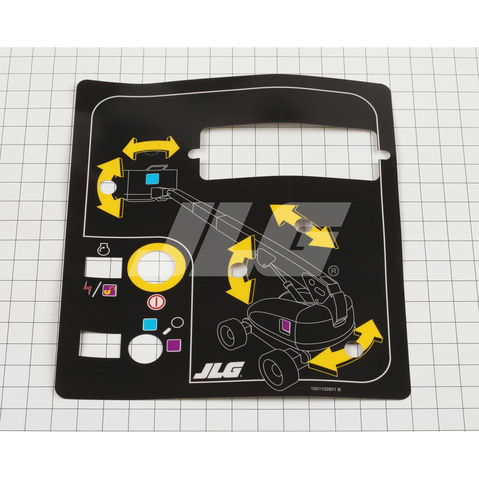 JLG Part # 1001102601 - DECAL. MTB 600S
