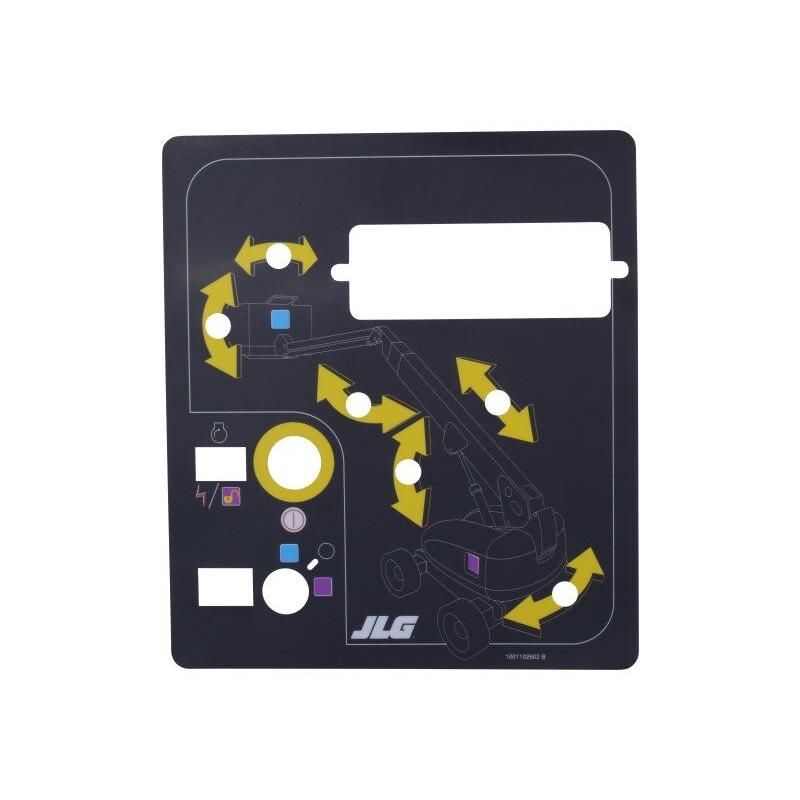 JLG Part # 1001102602 - DECAL. 600 & 660SJ