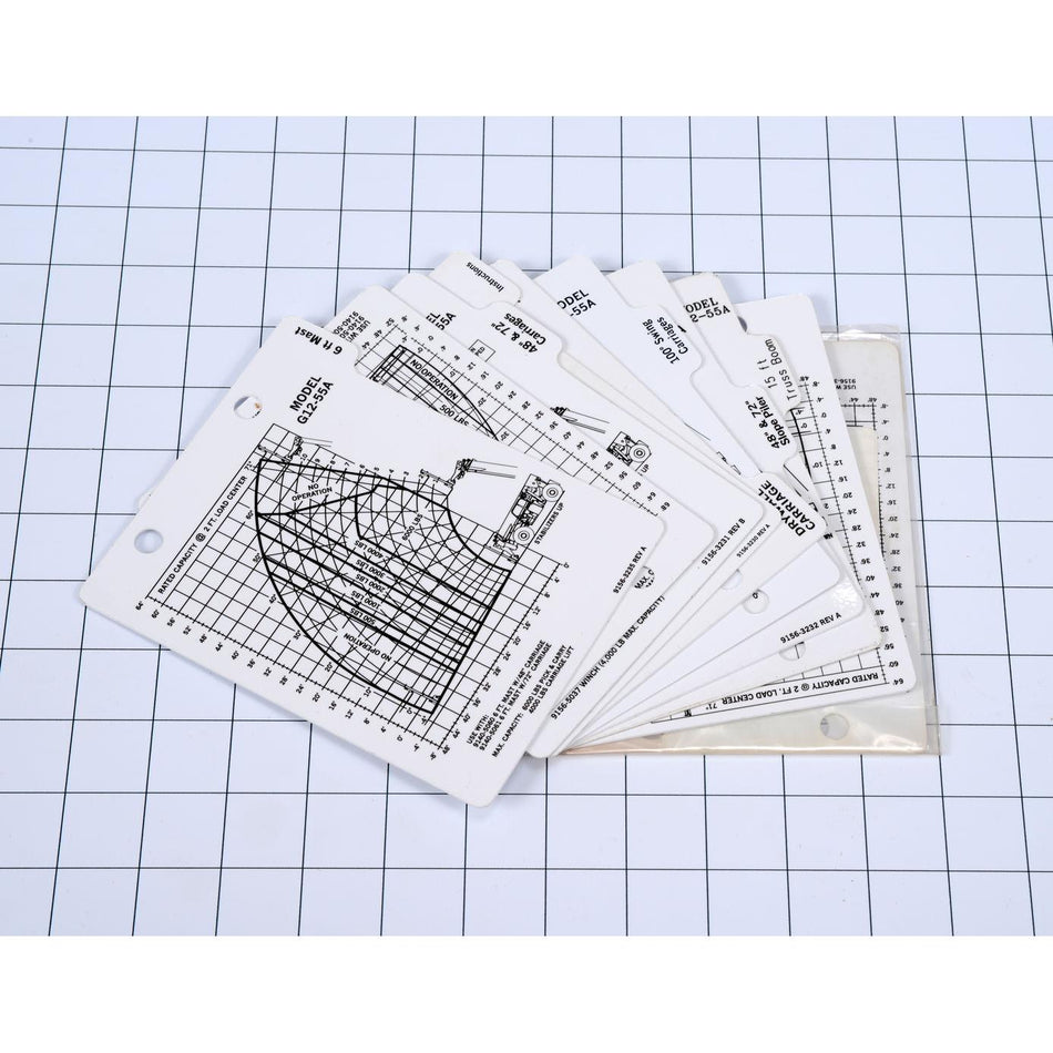 JLG Part # 1001105326S - LOAD. CHART BOOKLET