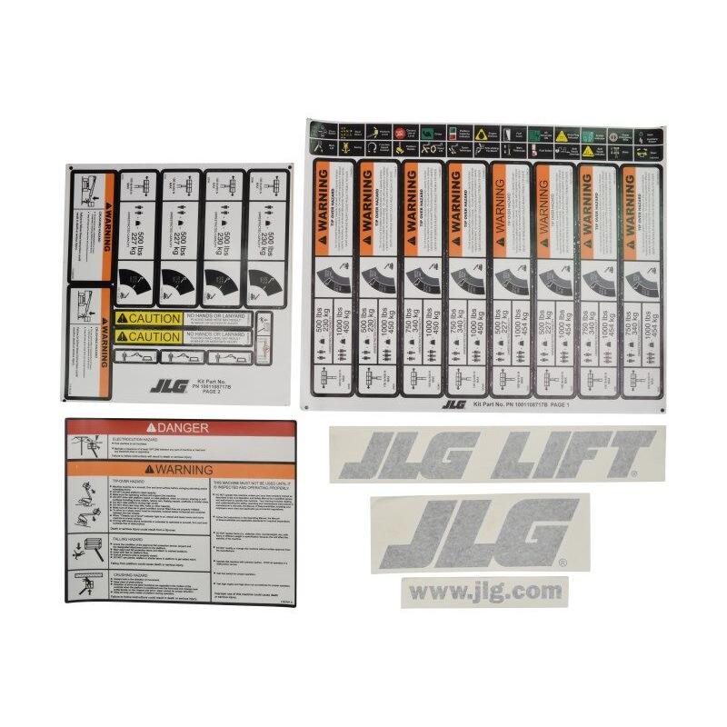 JLG Part # 1001104850 - MOTOR. 3 CUBIC IN.