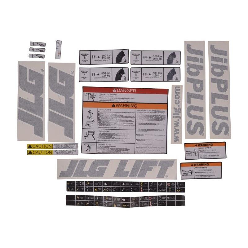 JLG Part # 1001104854 - LOAD. CHART - G10-55A