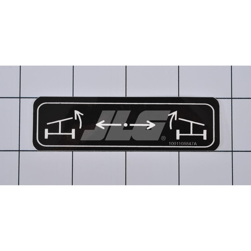 JLG Part # 1001108847 - DECAL. SWAY