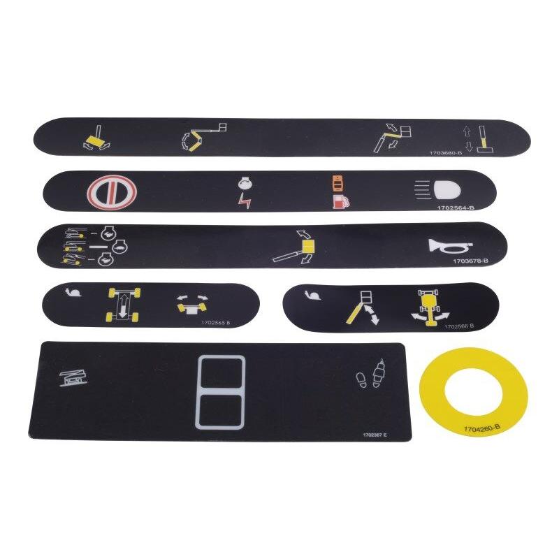 JLG Part # 1001109183 - KIT. PLATFORM CONSOLE DECAL