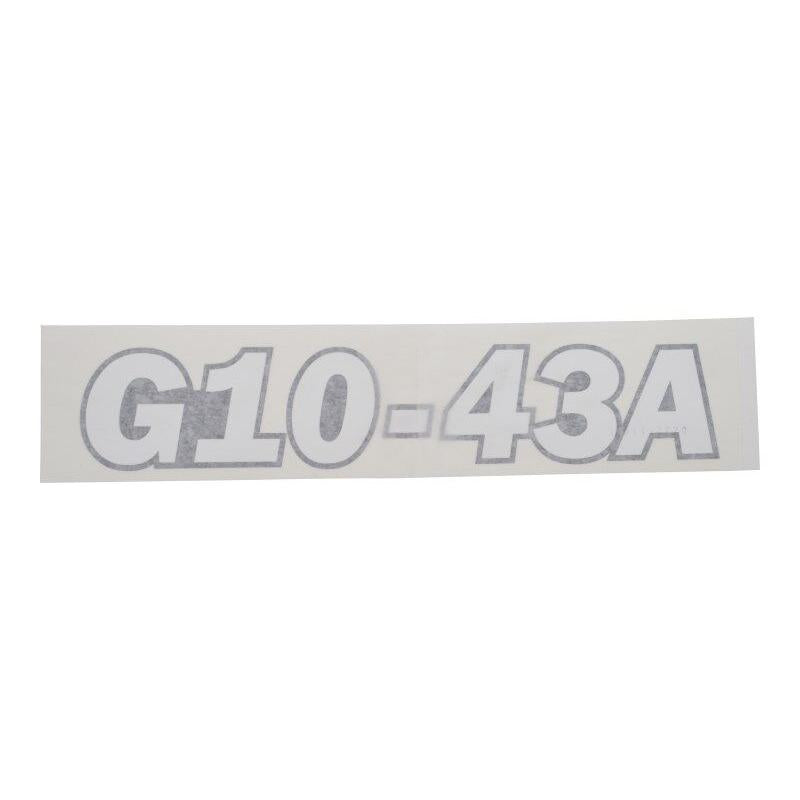 JLG Part # 1001112770 - DECAL. G10-43A