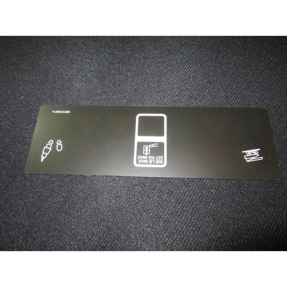 JLG Part # 1001121657 - DECAL. PLATFORM DISPLAY