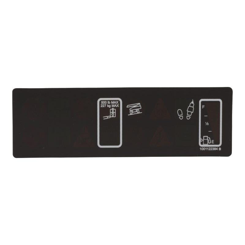 JLG Part # 1001122384 - DECAL. LIGHT PANEL PLATFORM