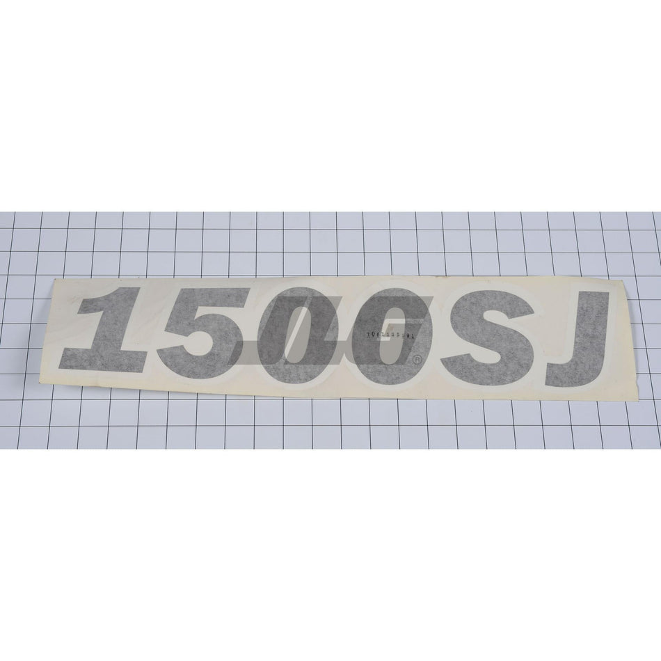 JLG Part # 1001125191 - DECAL. MODEL DESIGNATION 1500SJ