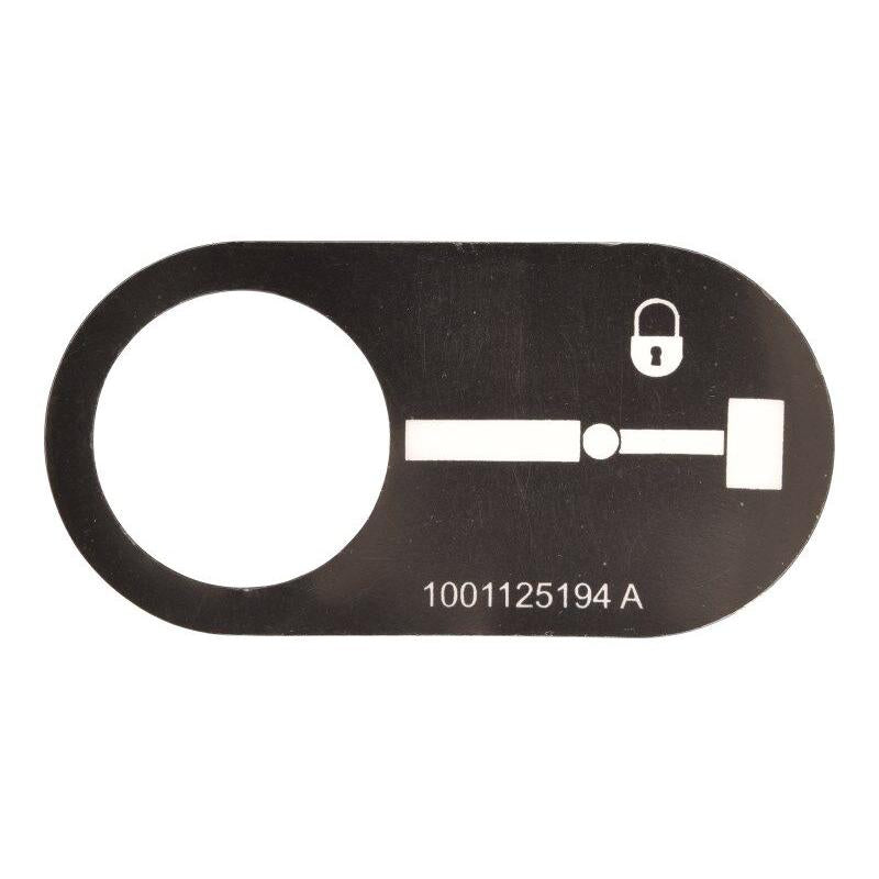JLG Part # 1001125194 - DECAL. JIB STOW