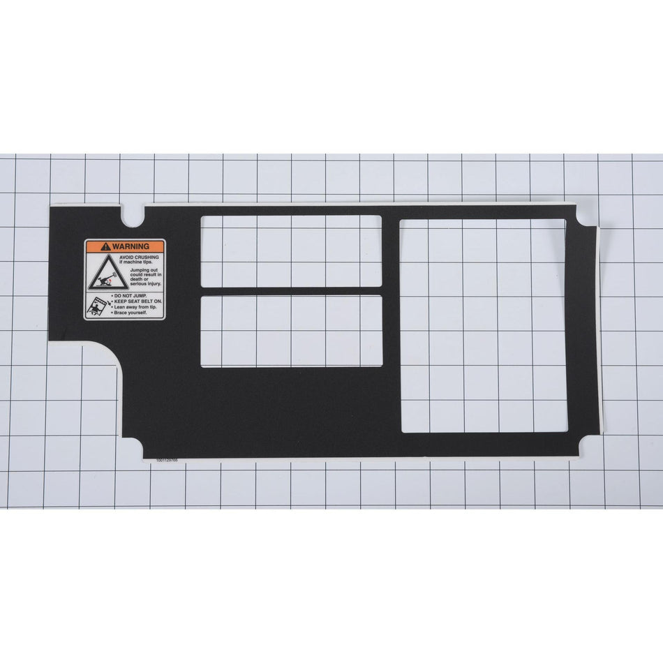 JLG Part # 1001129766 - DECAL. OVERLAY