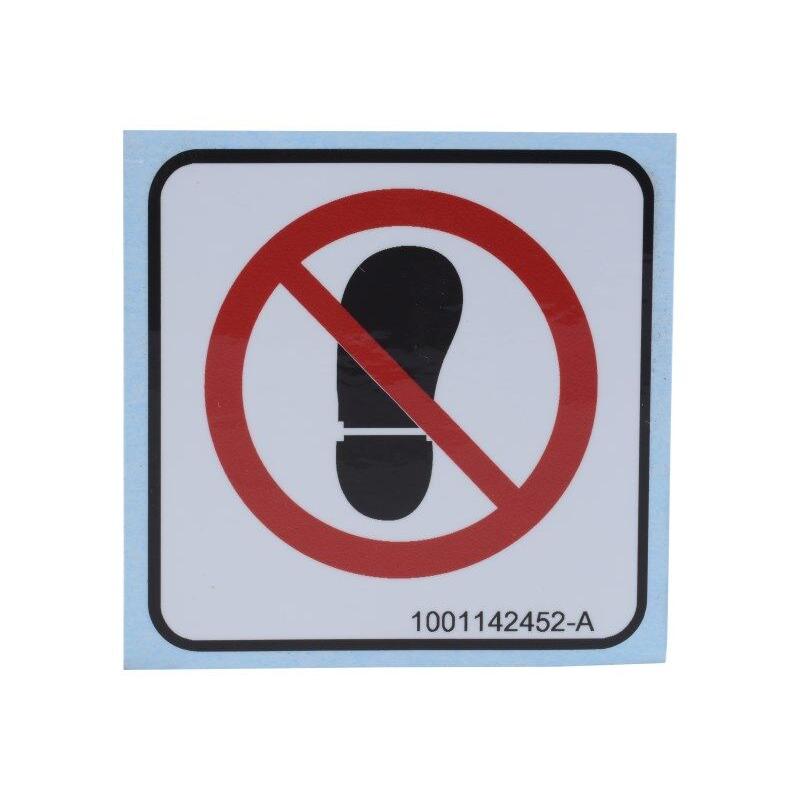 JLG Part # 1001142452 - DECAL. NO STEP