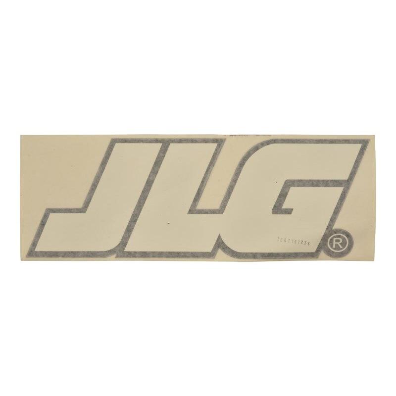 JLG Part # 1001157274 - DECAL. JLG. REAR DOOR