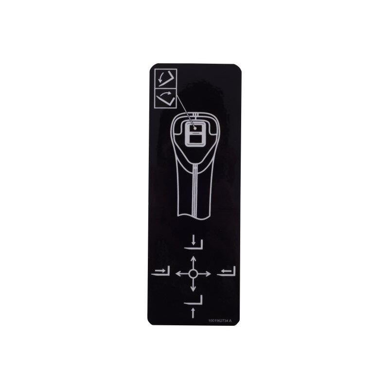 JLG Part # 1001162734 - DECAL. JOYSTICK CONTROL