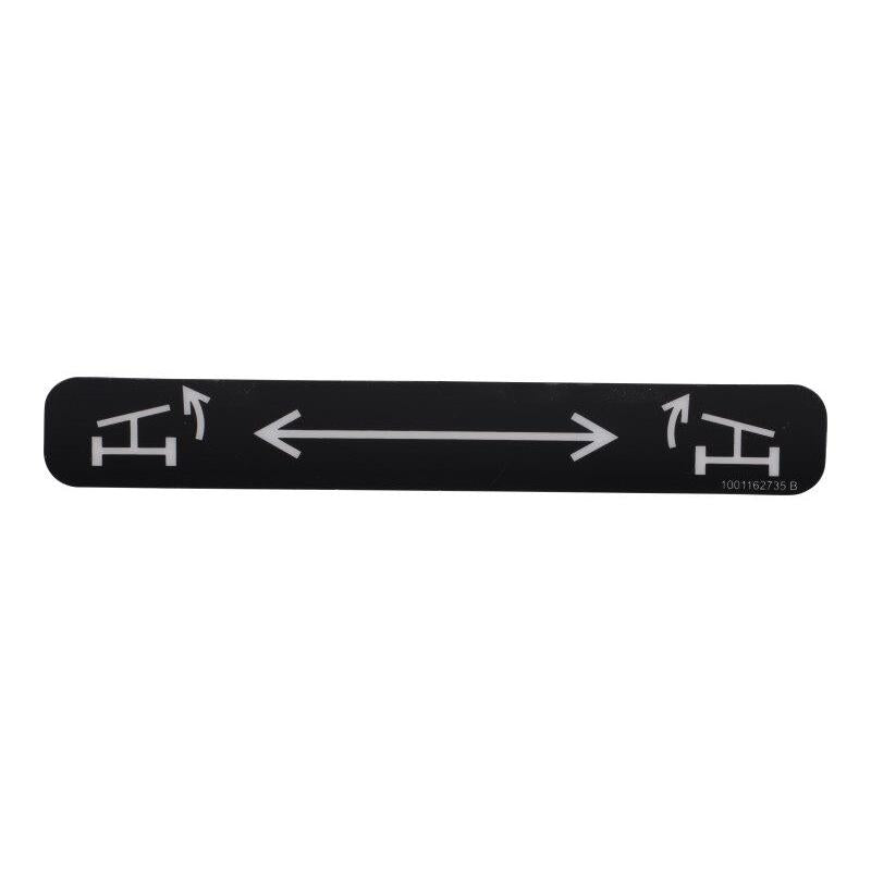 JLG Part # 1001162735 - DECAL. SWAY CONTROL