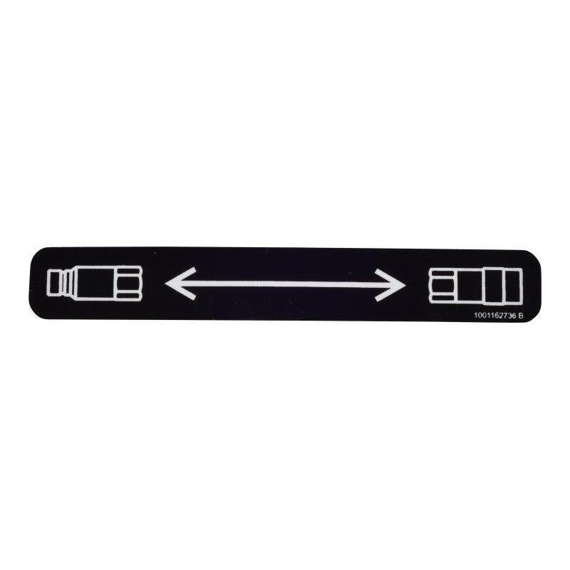 JLG Part # 1001162736 - DECAL. AUXILIARY CONTROL