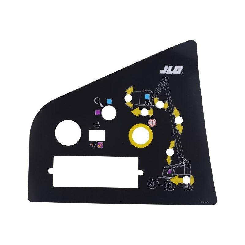 JLG Part # 1001172653 - DECAL. GROUND CONTROL PANEL