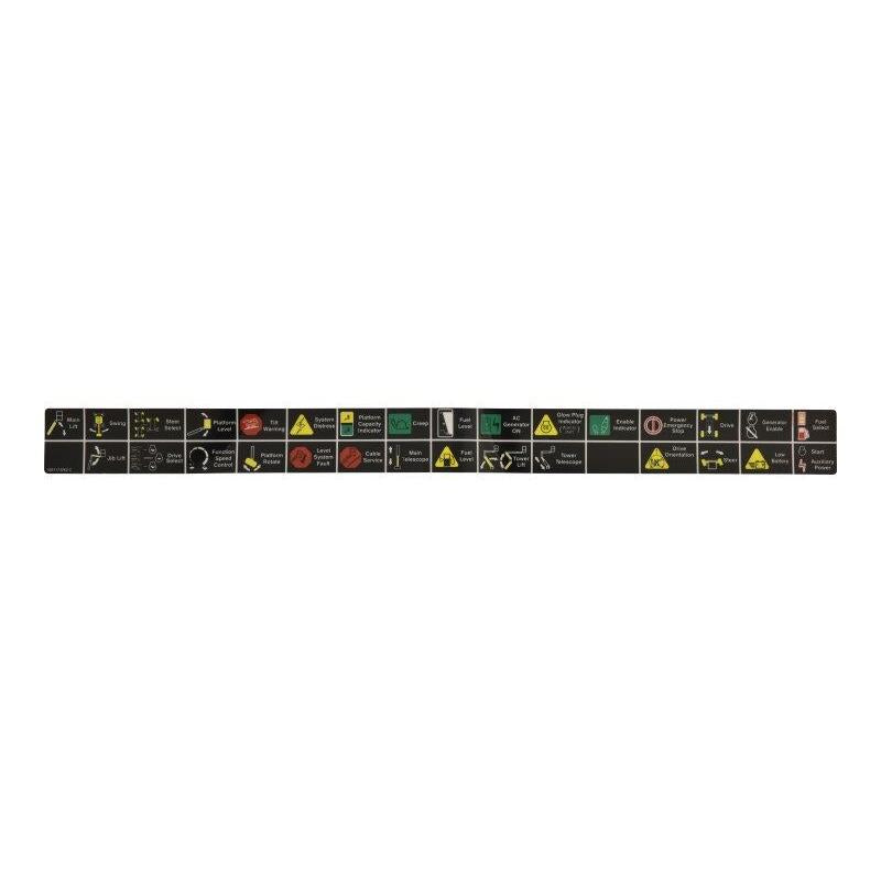JLG Part # 1001173262 - DECAL. LEGEND (PLF) (400S)
