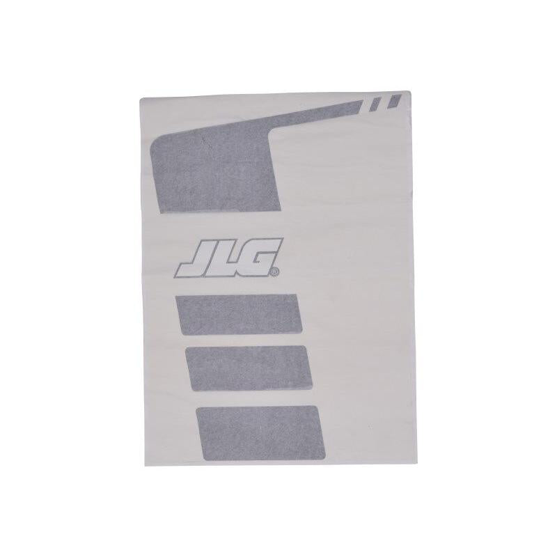 JLG Part # 1001179380 - DECAL. REAR FRAME STRIPE. LH