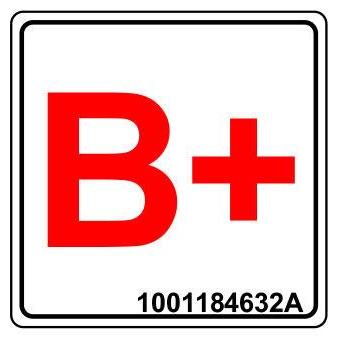 JLG Part # 1001184632 - DECAL. BATTERY POSITIVE