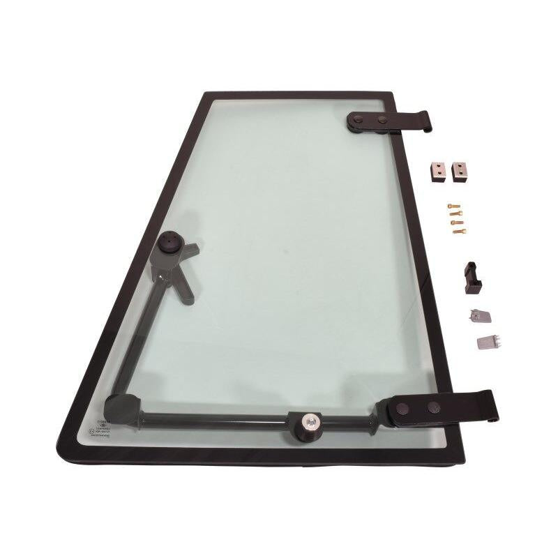 JLG Part # 1001202925 - KIT. CAB DOOR WINDOW W/BUMPERS