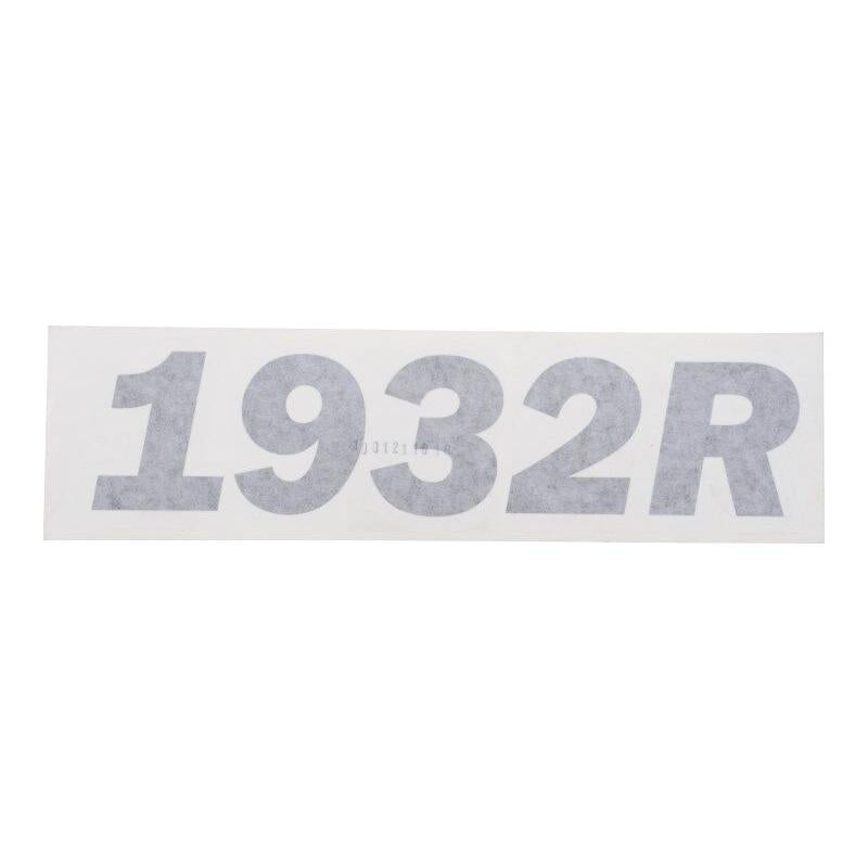 JLG Part # 1001211619 - DECAL. MODEL NUMBER