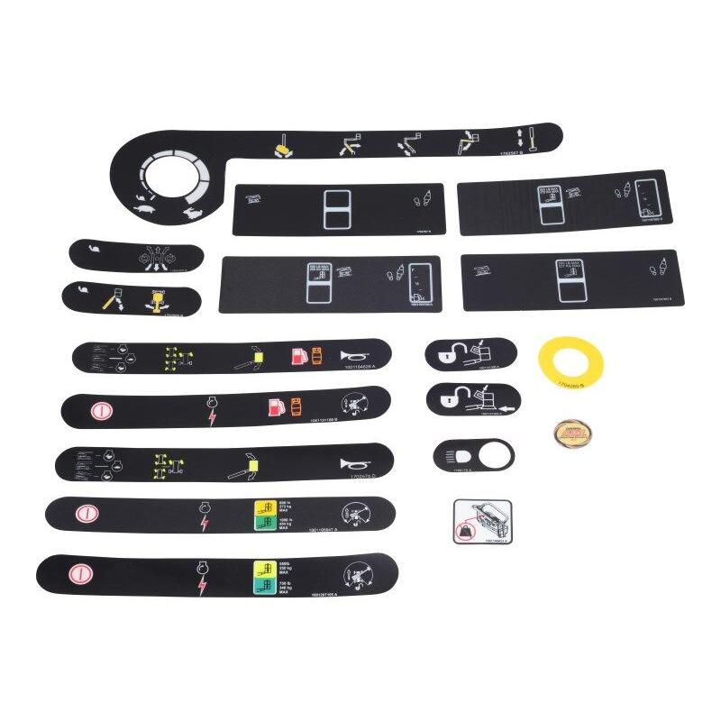 JLG Part # 1001238908 - KIT. (SERVICE) PLTFRM BOX DECAL