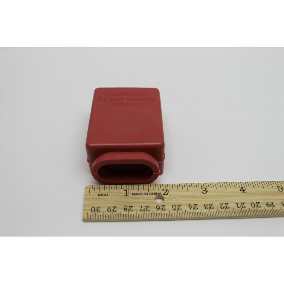 Genie Part # 101681. 101681GT - BOOT.BATTERY CABLE TERM.LG RED
