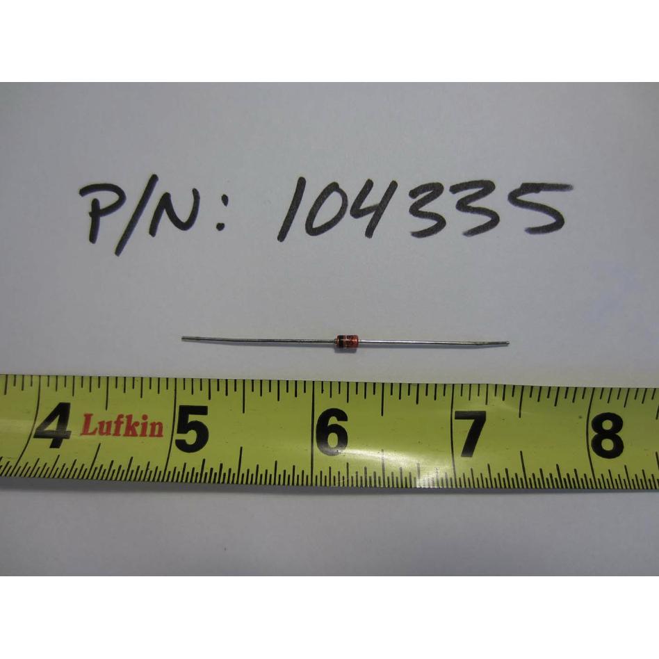 Genie Part # 104335. 104335GT - DIODE.ZEENER 5.1V 1 WATT