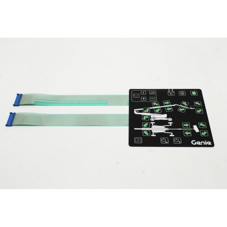 Genie Part # 106510. 106510GT - DECAL.MEMBRANE.GROUND CONTROL