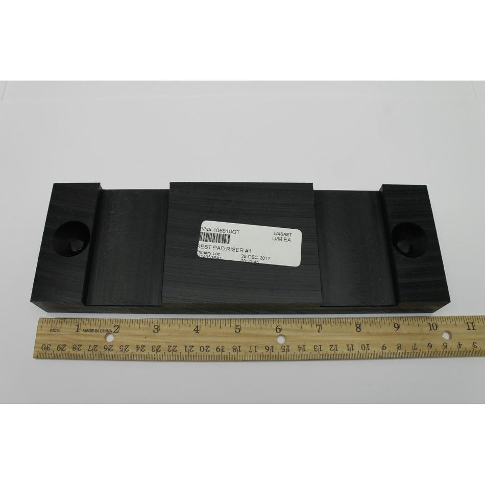 Genie Part # 106810. 106810GT - REST PAD.RISER #1