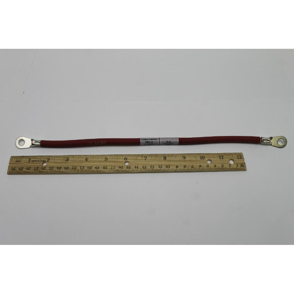 Genie Part # 110804-1400. 110804-1400GT - CABLE ASSY #4 RED 5/16