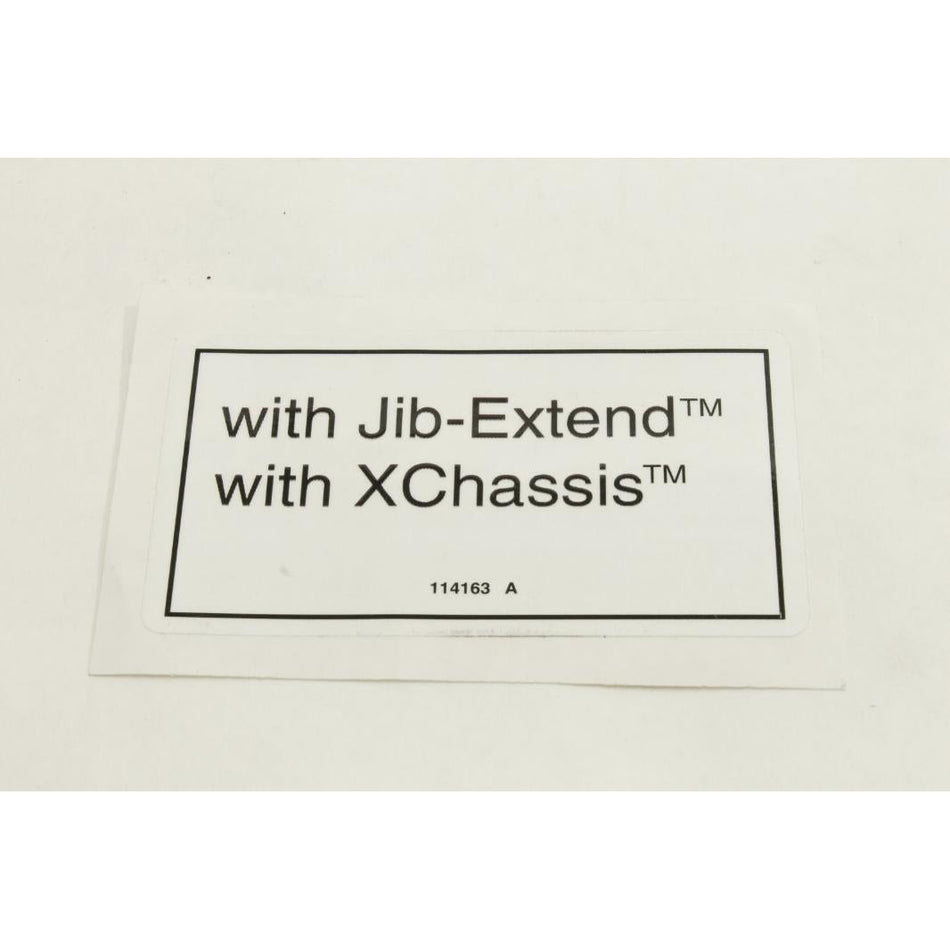 Genie Part # 114163. 114163GT - DECAL.LABEL.TRADEMARKS.Z135