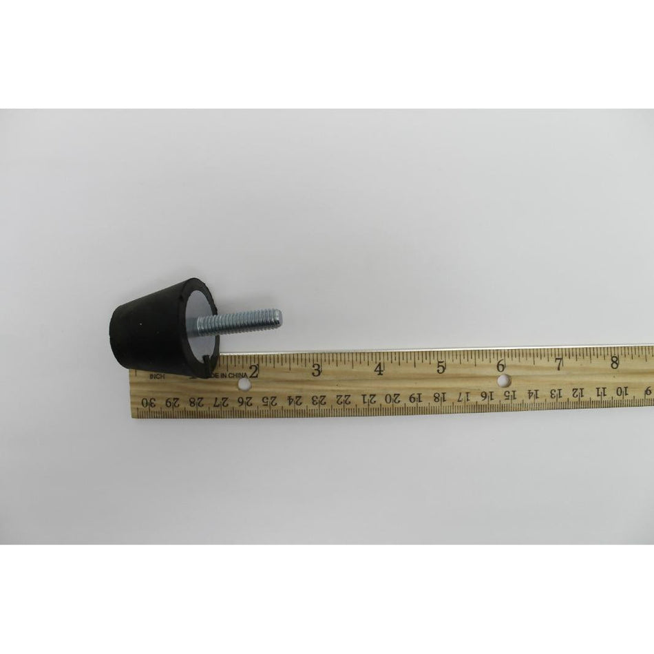Genie Part # 1261277. 1261277GT - RUBBER BUMPER. 1.25 X 1.25 IN