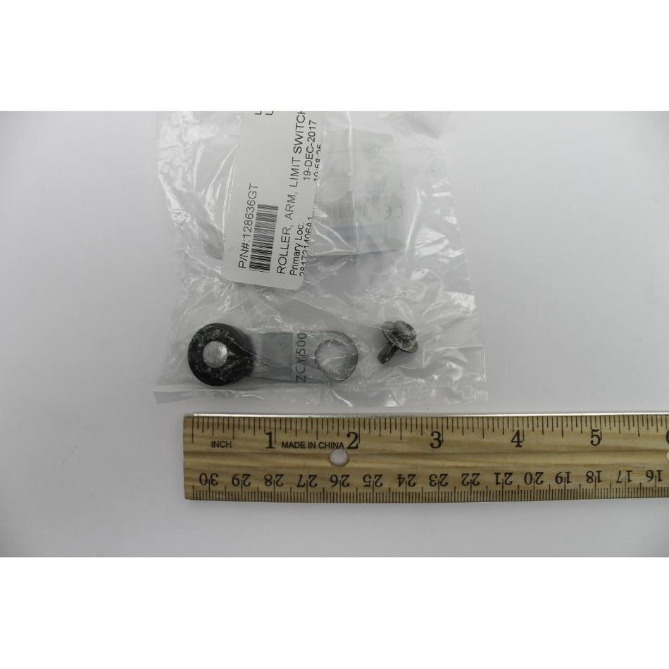 Genie Part # 128636. 128636GT - ROLLER. ARM. LIMIT SWITCH. ZCY500