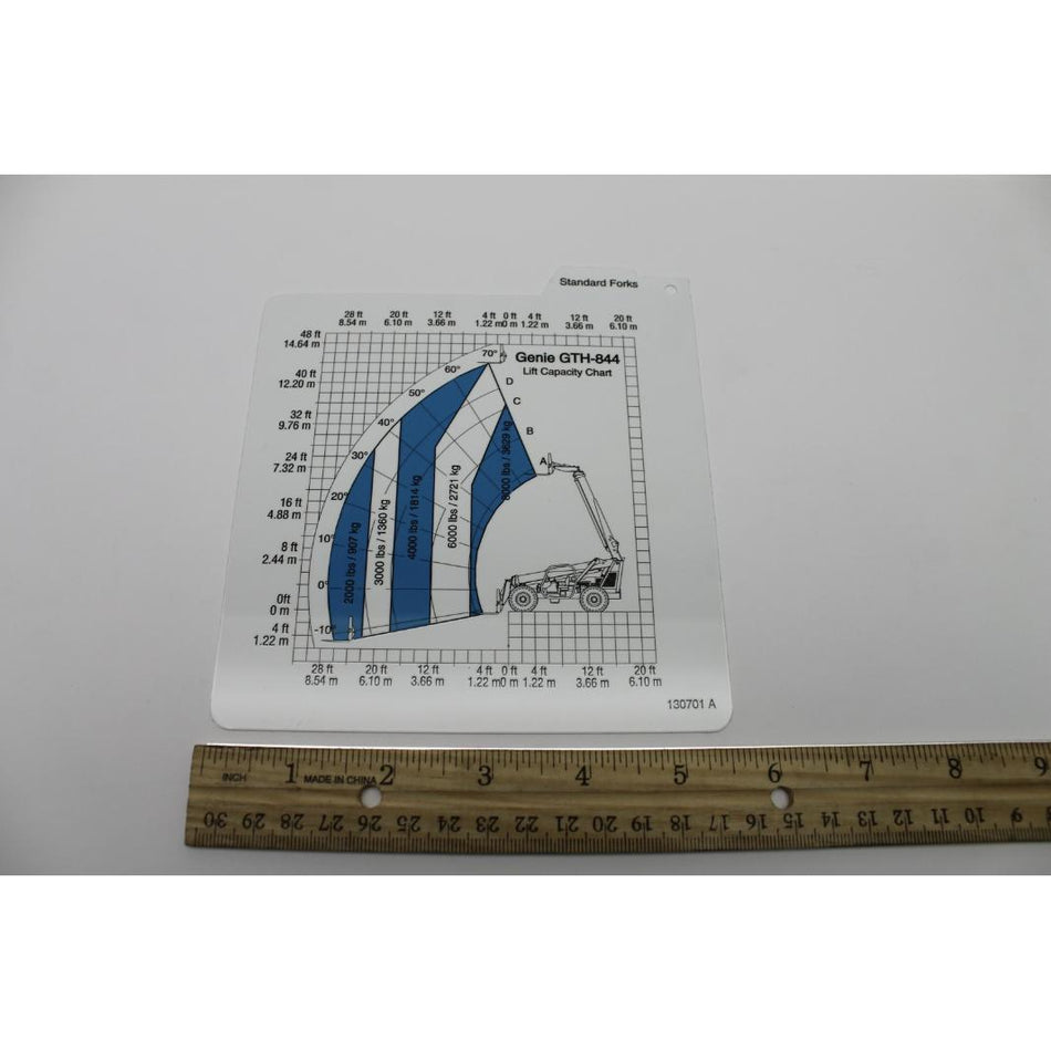 Genie Part # 130701. 130701GT - CARD. LOAD RNG. 844 STD FKS