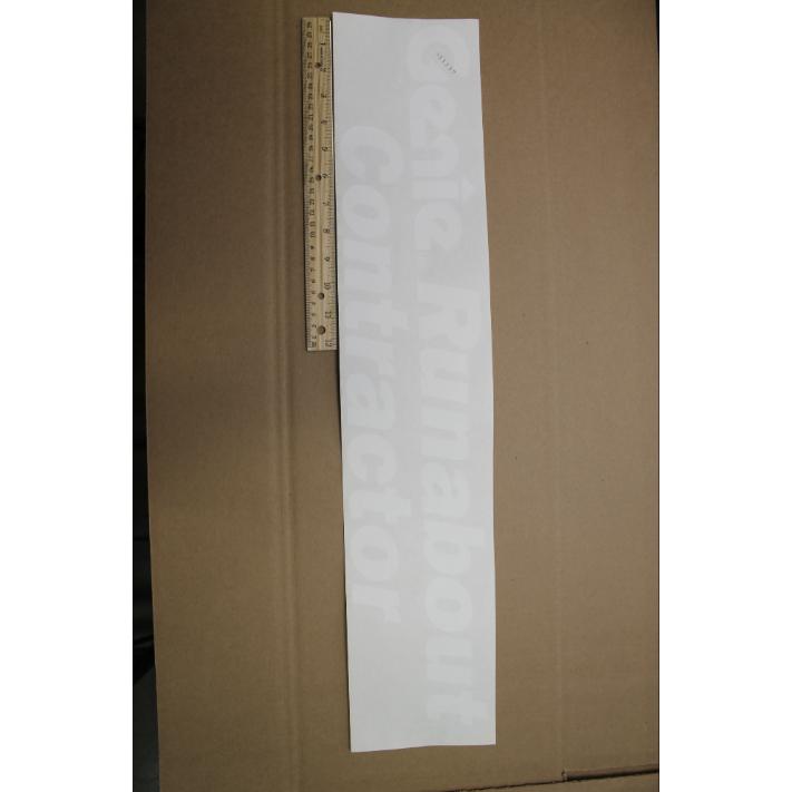 Genie Part # 133237. 133237GT - DECAL. COSMETIC. GRC