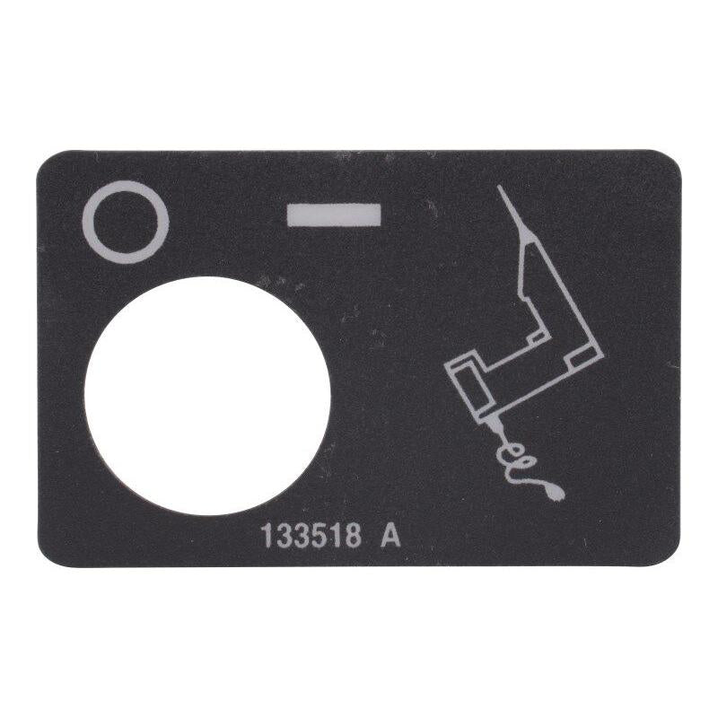 JLG Part # 133518GN - Genie-PATCH GEN ALC-500