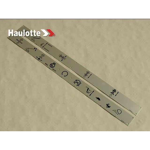 Haulotte Part # 1460124643 - SET OF INDICATOR PLATES