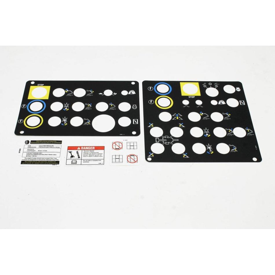 Genie Part # 150113. 150113GT - DECAL KIT. INSTRUC. TZ50. WRDS