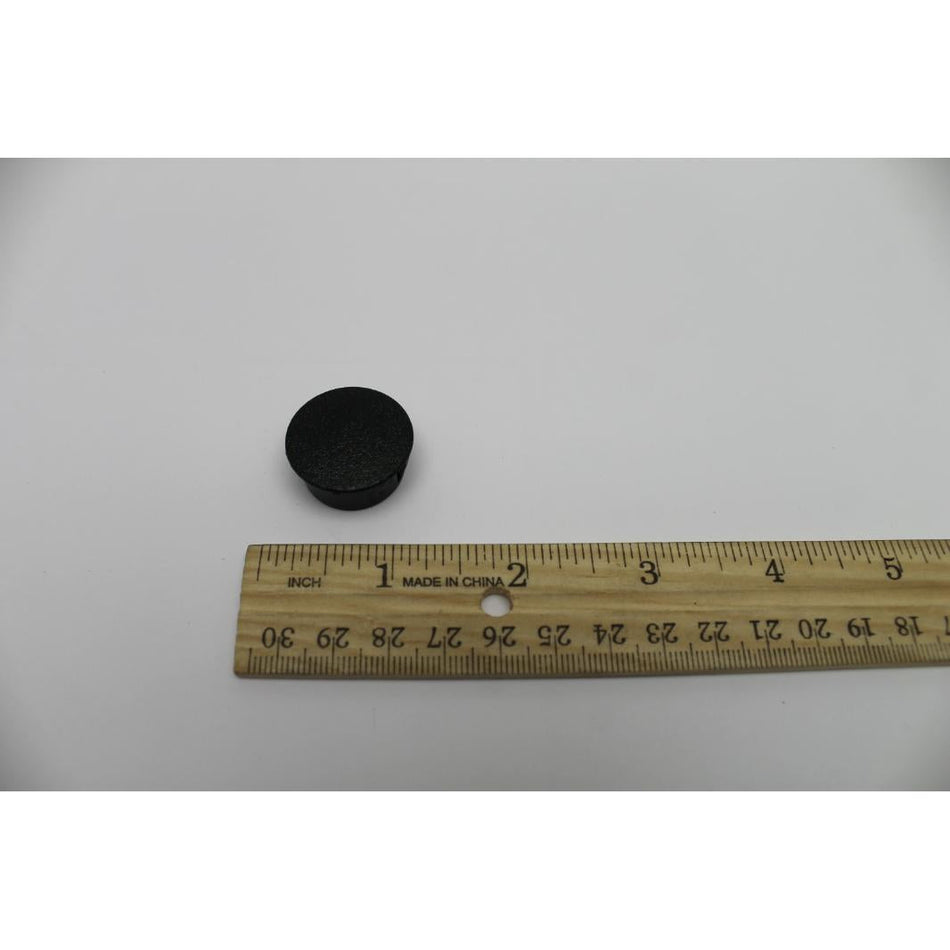 Genie Part # 15243. 15243GT - PLUG.NYLON .875 BLACK DOMED