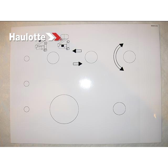 Haulotte Part # 153B150000 - LABEL