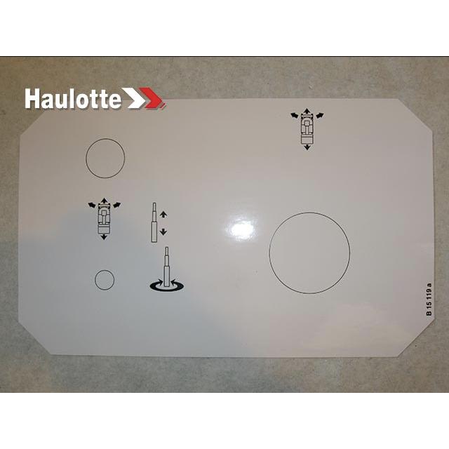 Haulotte Part # 153B151190 - LABEL